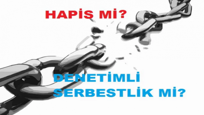 HAPİS YERİNE SEÇENEK YAPTIRIMLAR